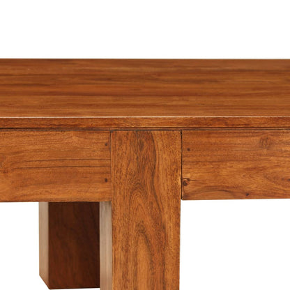 vidaXL Coffee Table | Honey | Solid Acacia wood | 100 x 50 x 30 cm |  Durable