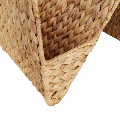 vidaXL Magazine Holder 31x31x31 cm Water Hyacinth