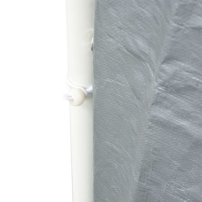 vidaXL Tent Fabric without Frame Grey 10 x 5 m PE