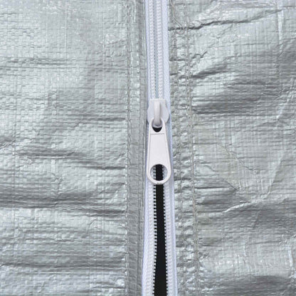 vidaXL Tent Fabric without Frame Grey 10 x 5 m PE