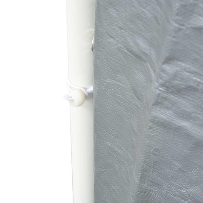 vidaXL Tent Fabric without Frame Grey 12 x 6 m PE