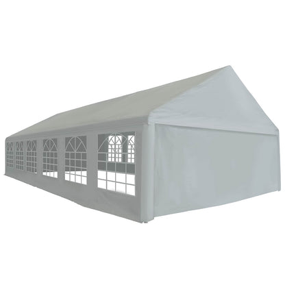 vidaXL Tent Fabric without Frame Grey 12 x 6 m PE