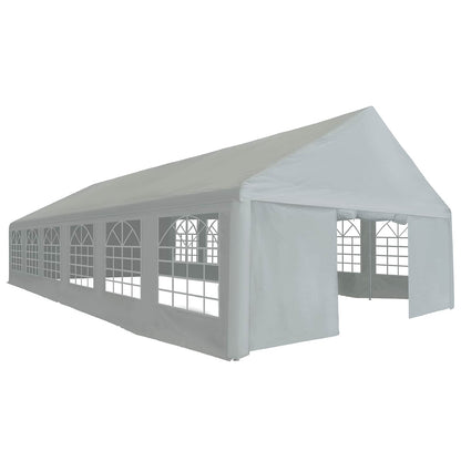 vidaXL Tent Fabric without Frame Grey 12 x 6 m PE