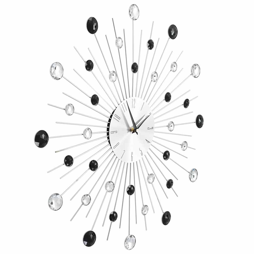 50641 vidaXL Wall Clock with Quartz Movement Modern Design 50 cm