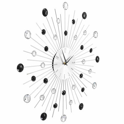 50641 vidaXL Wall Clock with Quartz Movement Modern Design 50 cm