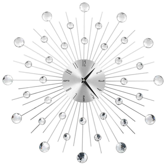 50642 vidaXL Wall Clock with Quartz Movement Modern Design 50 cm