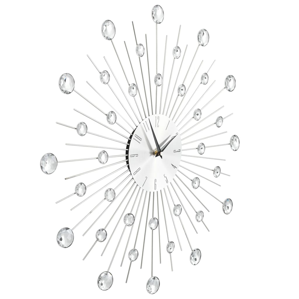 50642 vidaXL Wall Clock with Quartz Movement Modern Design 50 cm