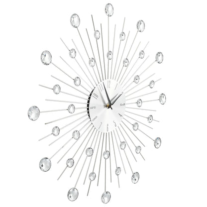 50642 vidaXL Wall Clock with Quartz Movement Modern Design 50 cm