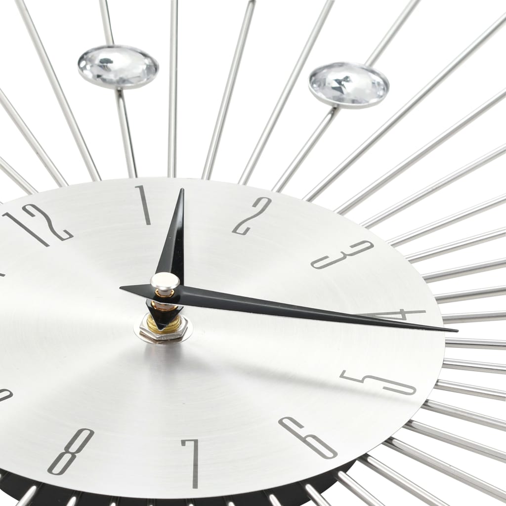 50642 vidaXL Wall Clock with Quartz Movement Modern Design 50 cm