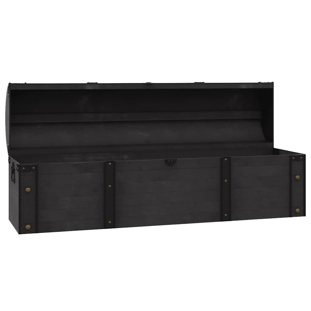 vidaXL Storage Chest Solid Wood Vintage Style 120x30x40 cm