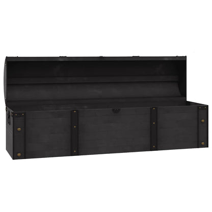 vidaXL Storage Chest Solid Wood Vintage Style 120x30x40 cm