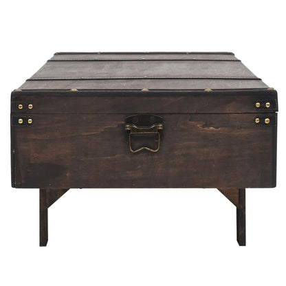 vidaXL Coffee Table Plywood Vintage Style 120x55x35 cm