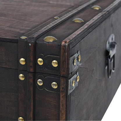 vidaXL Coffee Table Plywood Vintage Style 120x55x35 cm