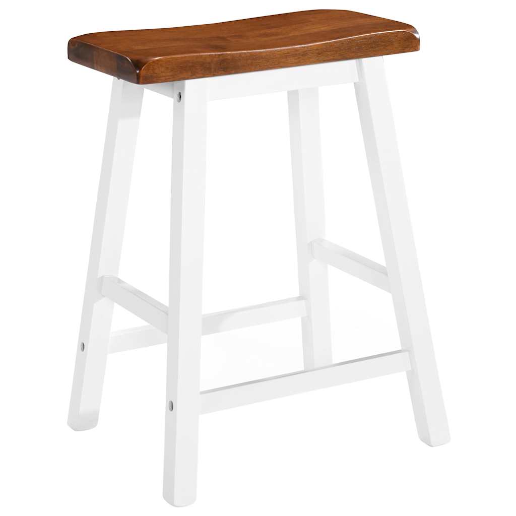 245547 vidaXL Bar Table and Stool Set 3 Pieces Solid Wood