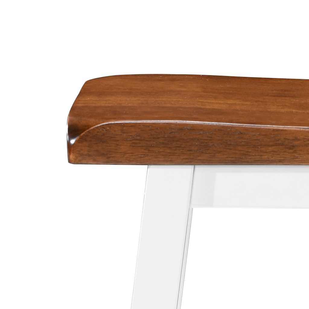 245547 vidaXL Bar Table and Stool Set 3 Pieces Solid Wood