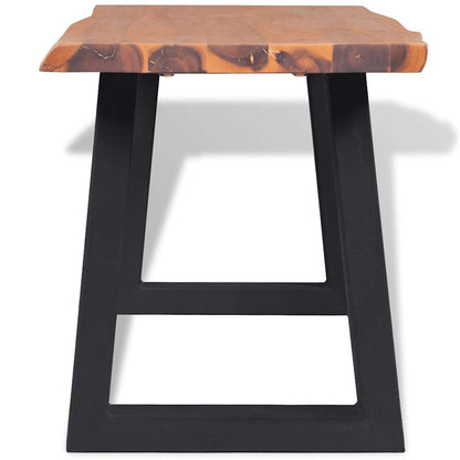 vidaXL Bench Solid Acacia Wood 145 cm