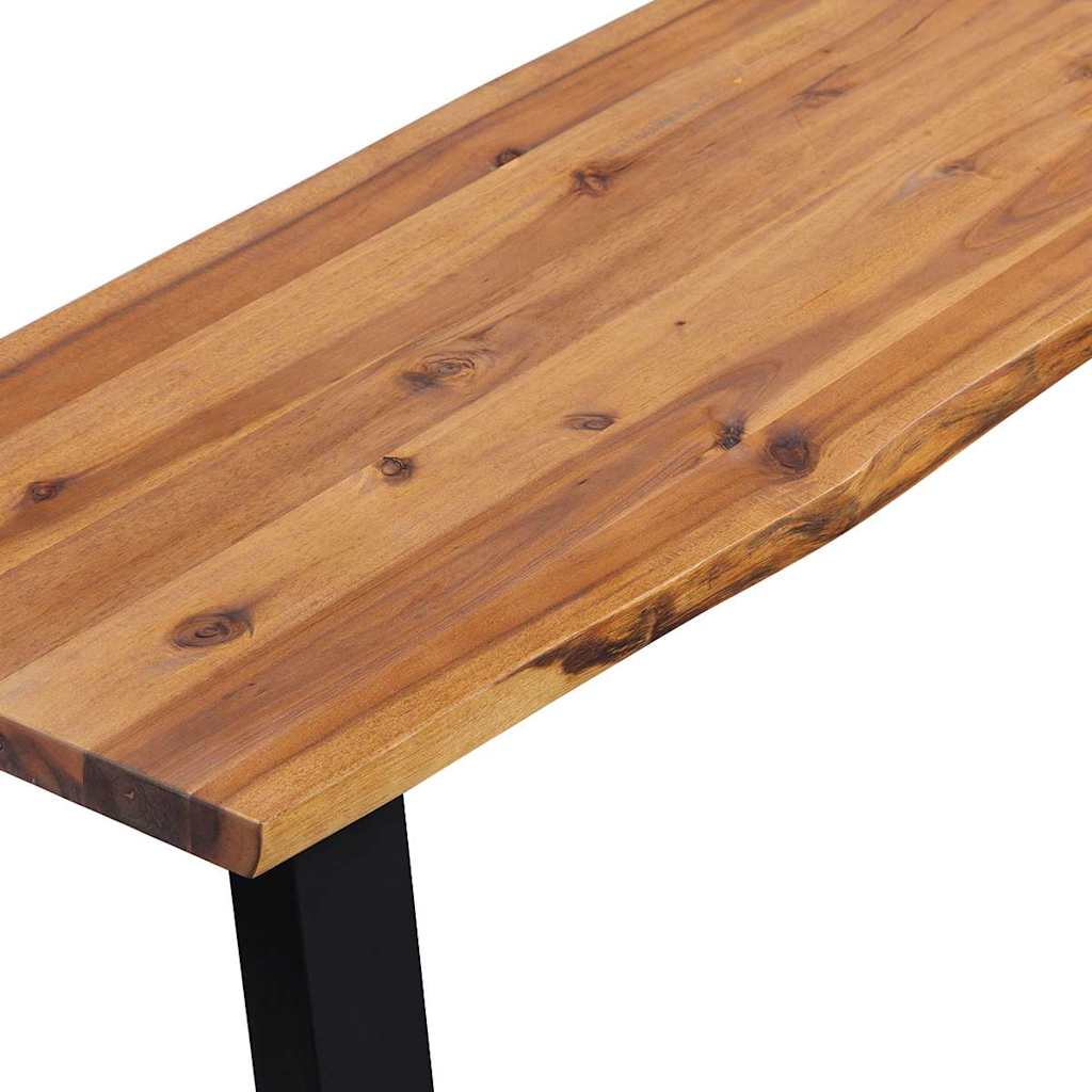 245687 vidaXL Bench Solid Acacia Wood 145 cm