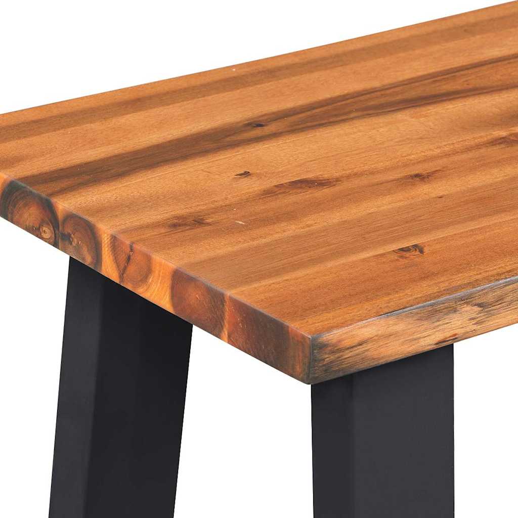 245687 vidaXL Bench Solid Acacia Wood 145 cm