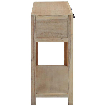 245684 vidaXL Console Table 82x33x73 cm Solid Acacia Wood
