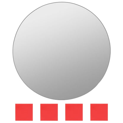 vidaXL Wall Mirror | Transparent | Glass | Small, Medium, Large