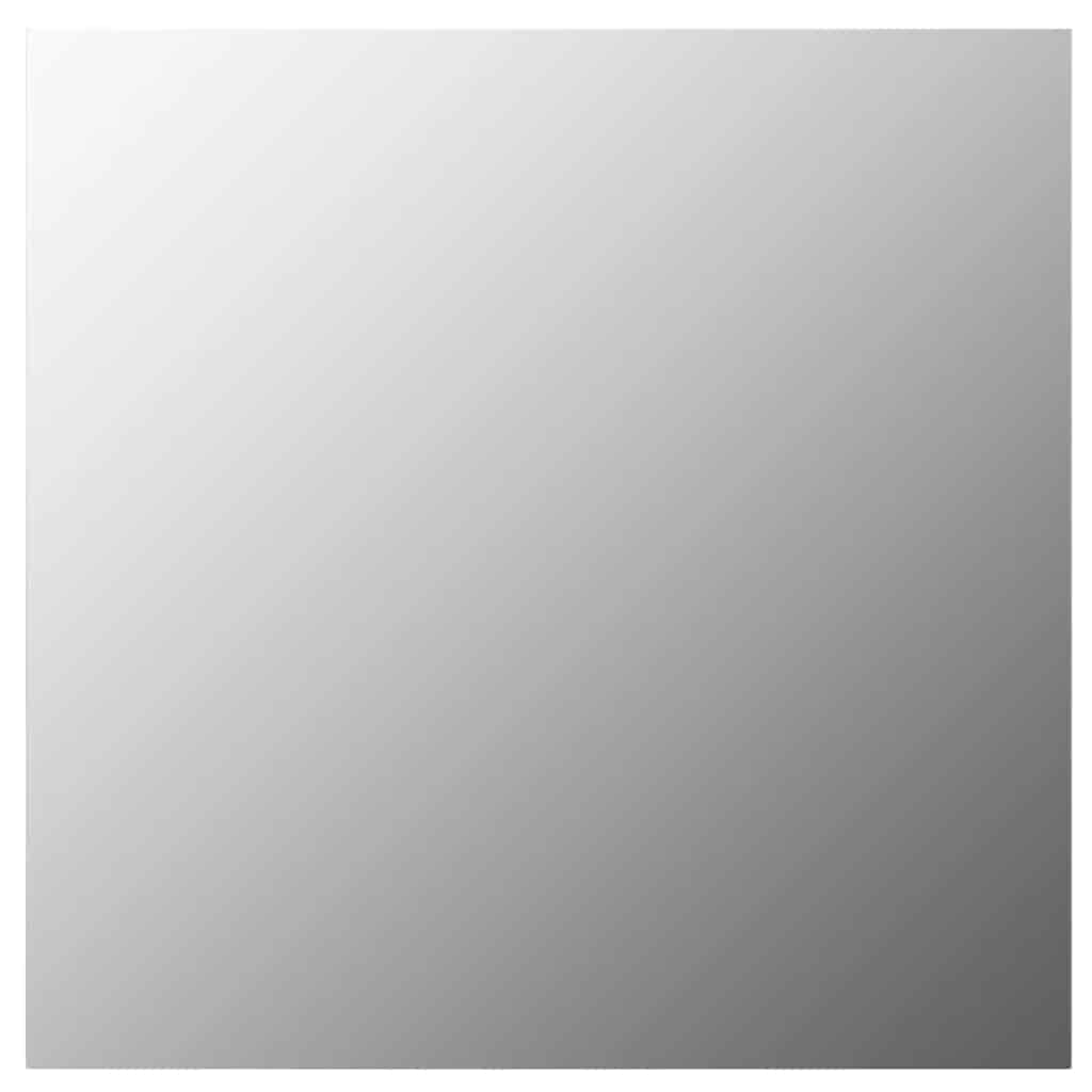 vidaXL Wall Mirror | Transparent | Glass | 50 x 50 cm | Minimalistic