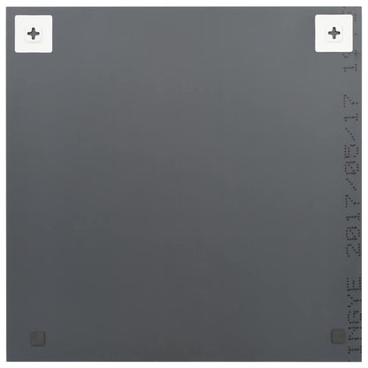 vidaXL Wall Mirror | Transparent | Glass | 50 x 50 cm | Minimalistic
