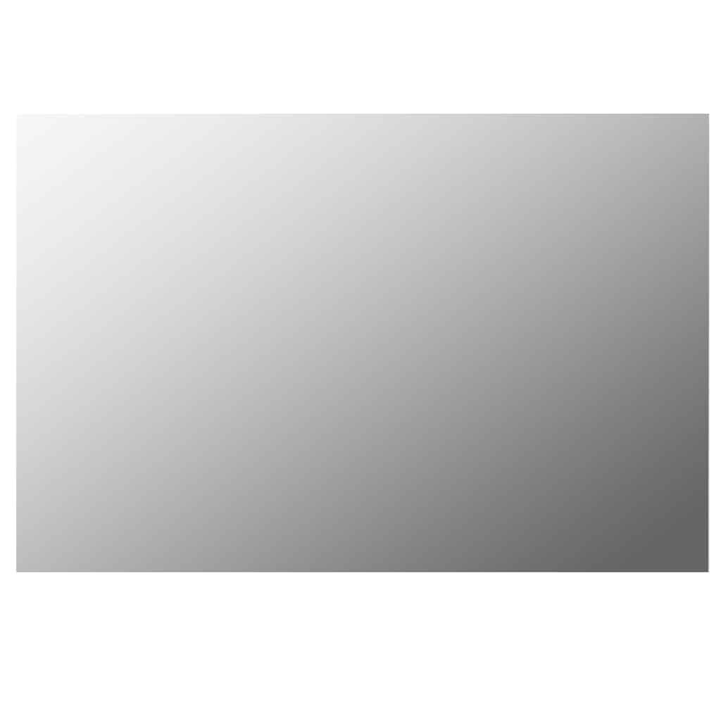 vidaXL Wall Mirror | Transparent | Glass | 60 x 40 cm | Minimalistic