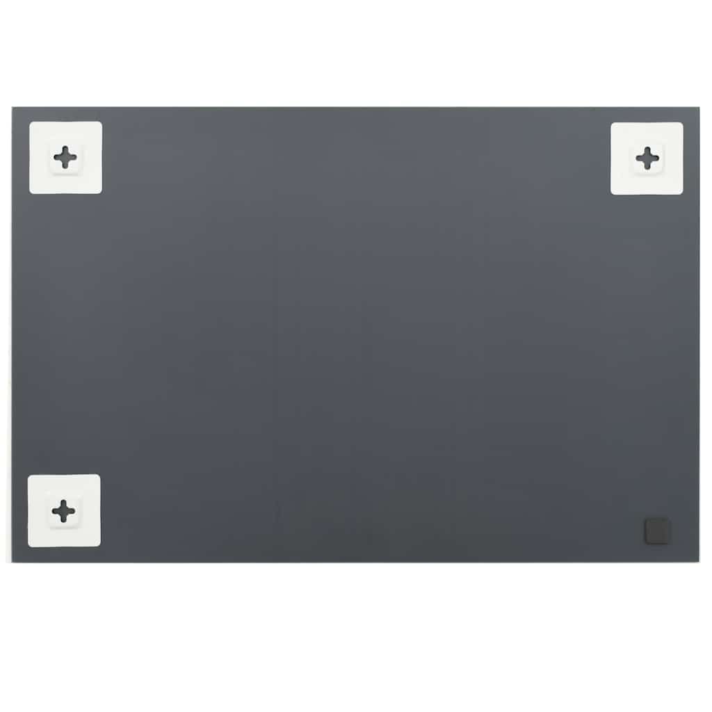 vidaXL Wall Mirror | Transparent | Glass | 60 x 40 cm | Minimalistic