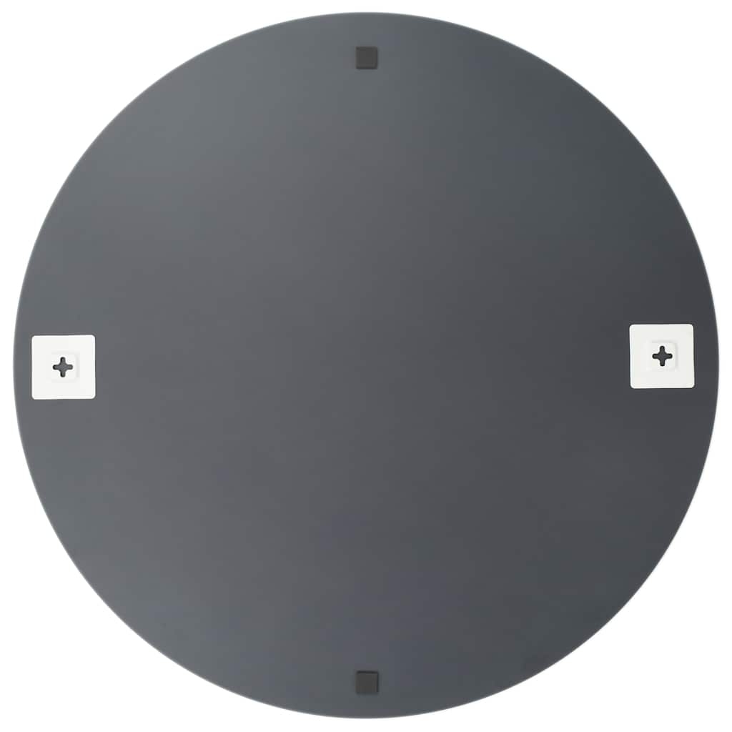 vidaXL Wall Mirror 70 cm Round Glass
