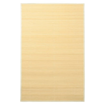 vidaXL Rug Bamboo 100x160 cm Natural