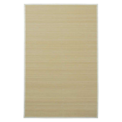 245820 vidaXL Rug Bamboo 100x160 cm Natural