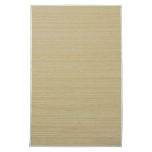 245820 vidaXL Rug Bamboo 100x160 cm Natural