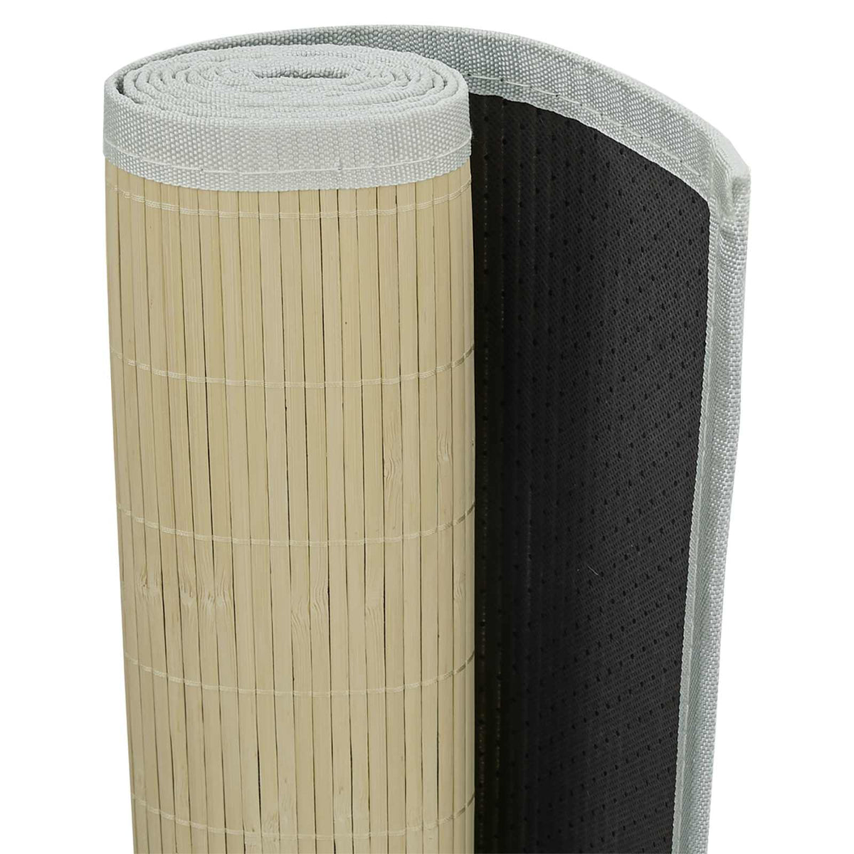 245820 vidaXL Rug Bamboo 100x160 cm Natural