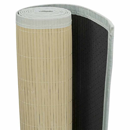 245820 vidaXL Rug Bamboo 100x160 cm Natural