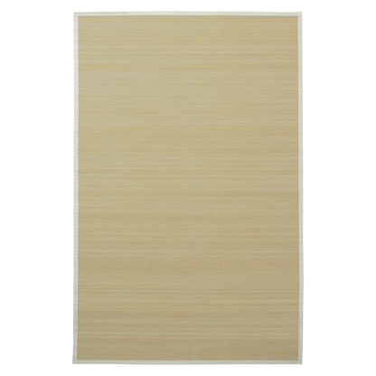 245820 vidaXL Rug Bamboo 100x160 cm Natural