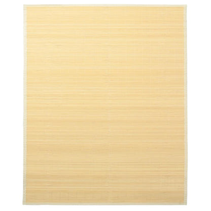 vidaXL Rug Bamboo 160x230 cm Natural