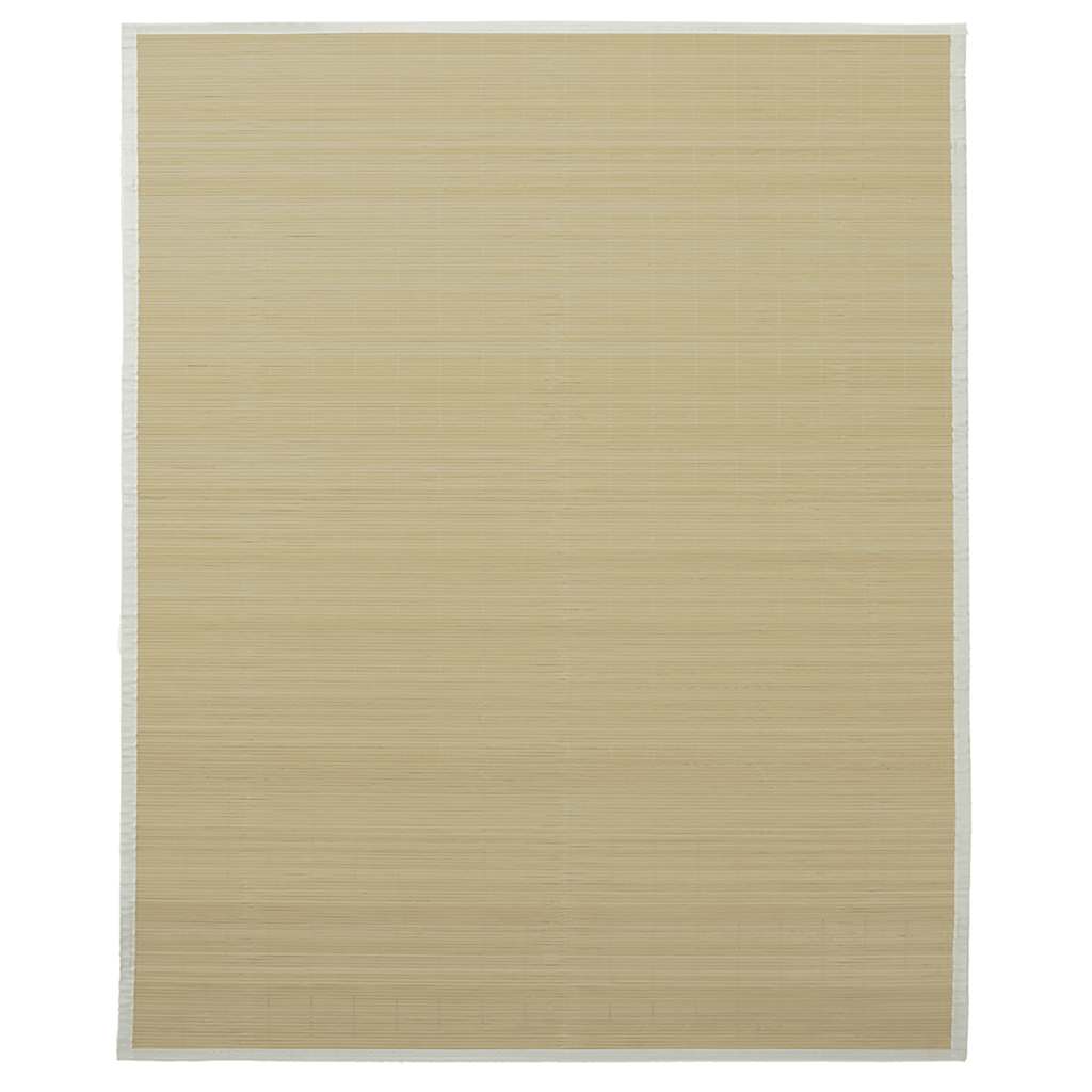 245821 vidaXL Rug Bamboo 160x230 cm Natural