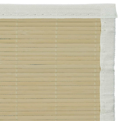 245821 vidaXL Rug Bamboo 160x230 cm Natural