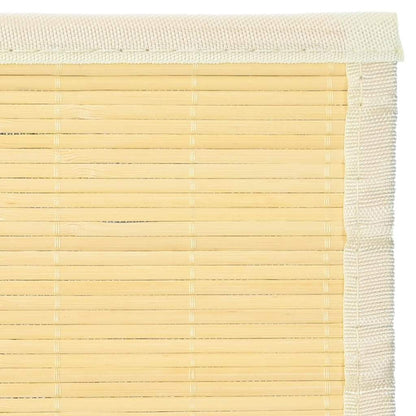 vidaXL Rug Bamboo 160x230 cm Natural