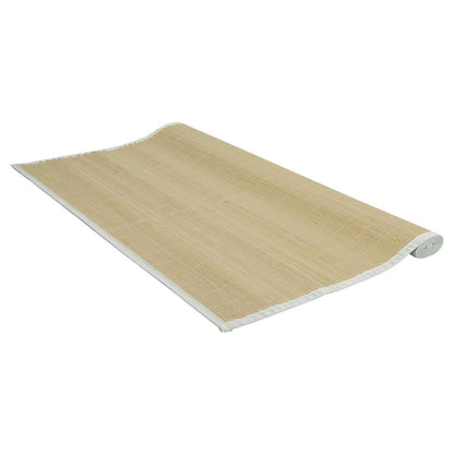 245821 vidaXL Rug Bamboo 160x230 cm Natural