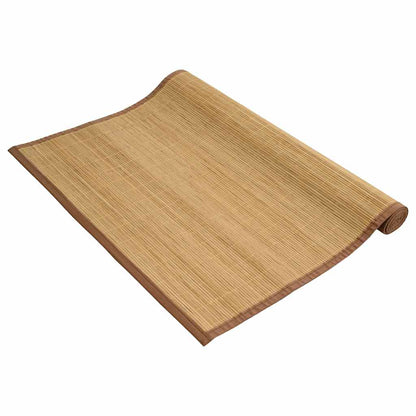 vidaXL Rug Bamboo 160x230 cm Brown