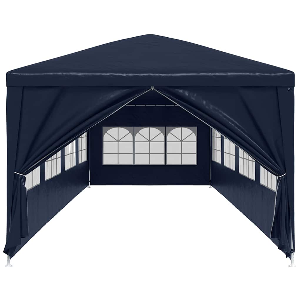 vidaXL Garden Marquee | Blue | Polyethylene | Large | Water-resistant materials