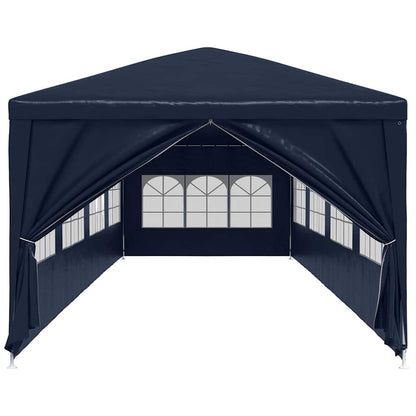 vidaXL Garden Marquee | Blue | Polyethylene | Large | Water-resistant materials