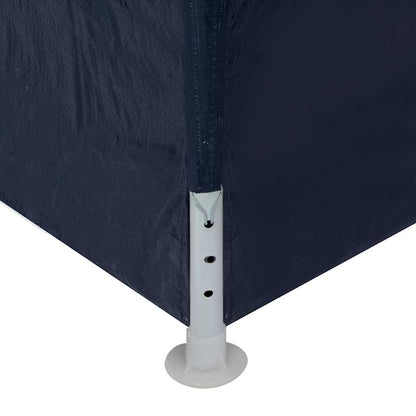 vidaXL Garden Marquee | Blue | Polyethylene | Large | Water-resistant materials