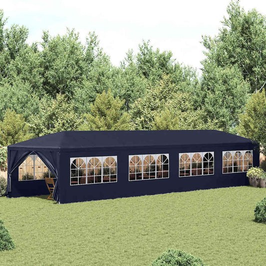 vidaXL Garden Marquee | Blue | Polyethylene | Large | Water-resistant materials