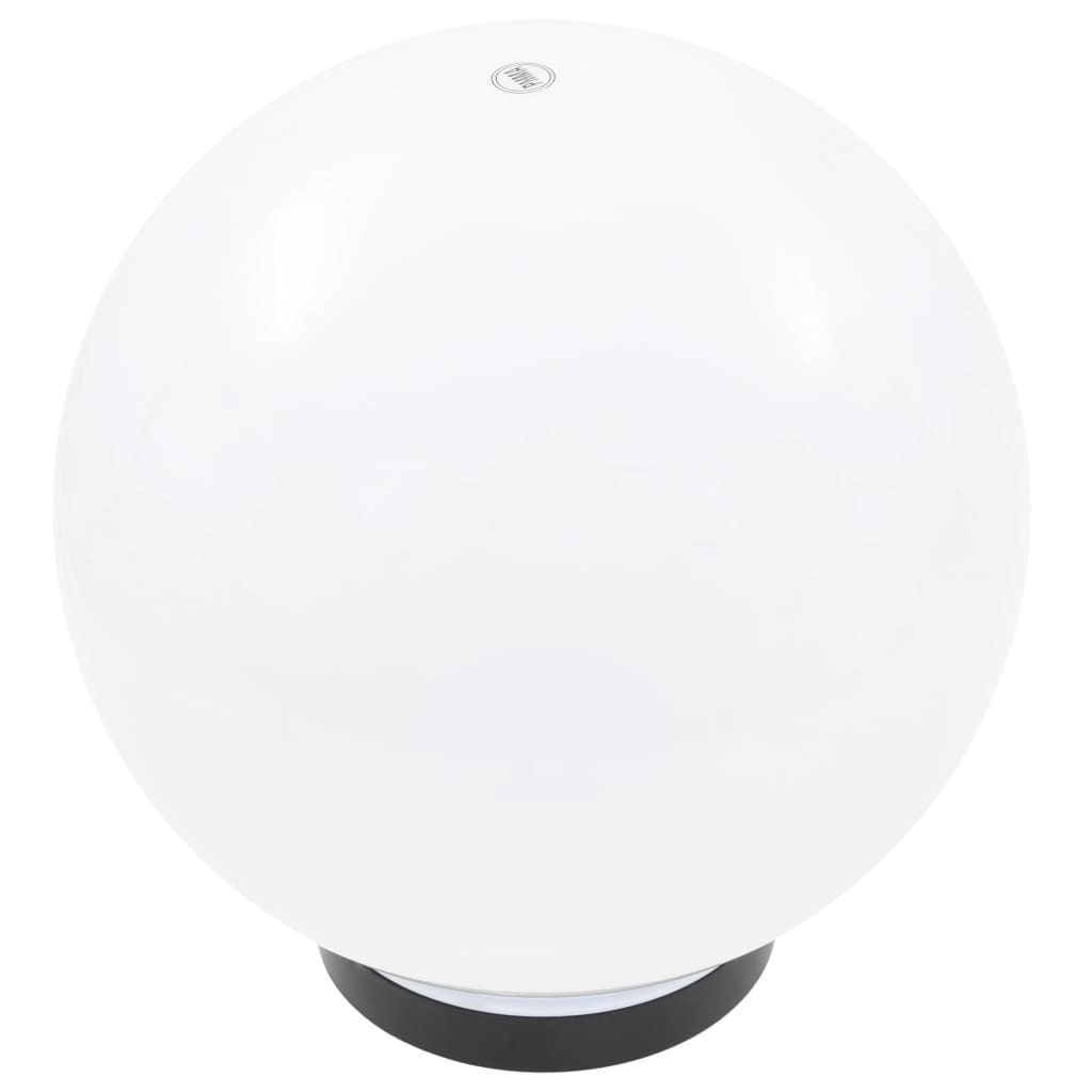vidaXL LED Bowl Lamps 2 pcs Spherical 25 cm PMMA