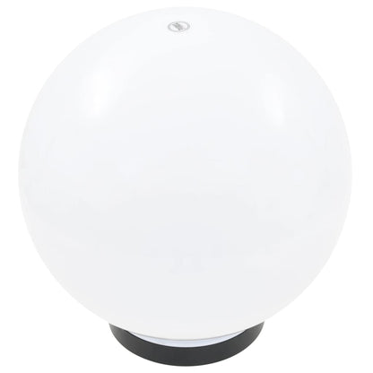 vidaXL LED Bowl Lamps 2 pcs Spherical 25 cm PMMA