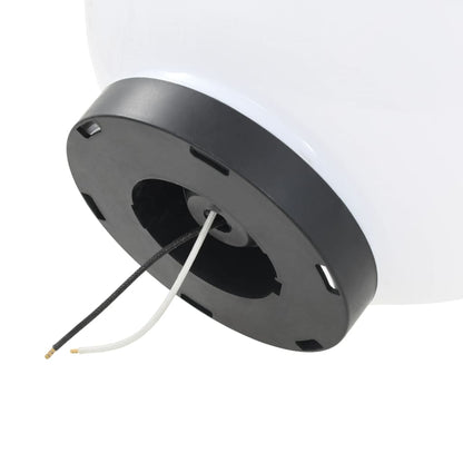 vidaXL LED Bowl Lamps 2 pcs Spherical 25 cm PMMA