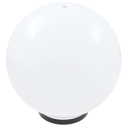 vidaXL LED Bowl Lamps 2 pcs Spherical 40 cm PMMA