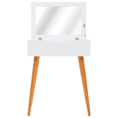 vidaXL Dressing Table with Mirror MDF 60x40x75 cm